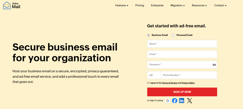 Email Hosting Providers in India