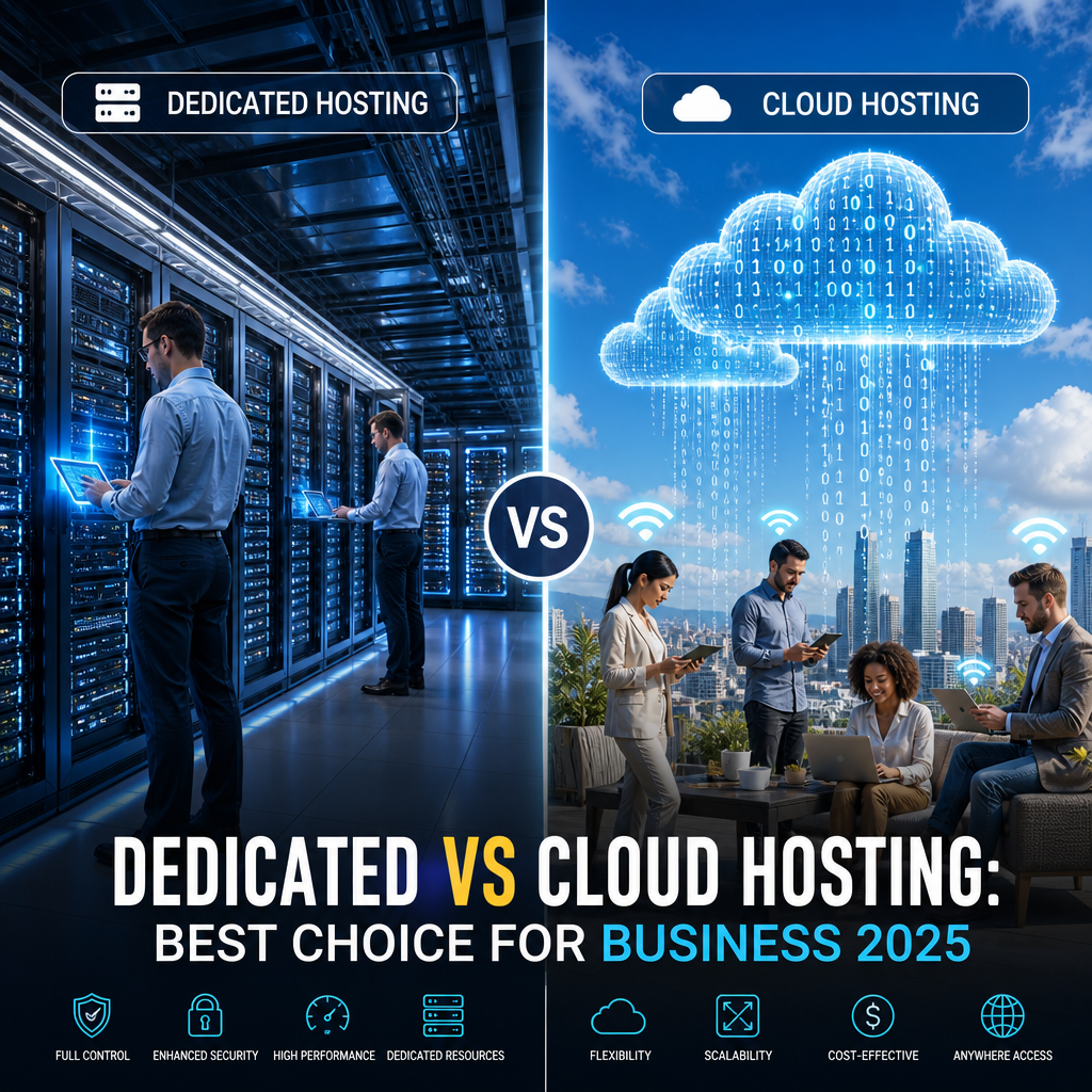dedicated hosting and cloud hosting