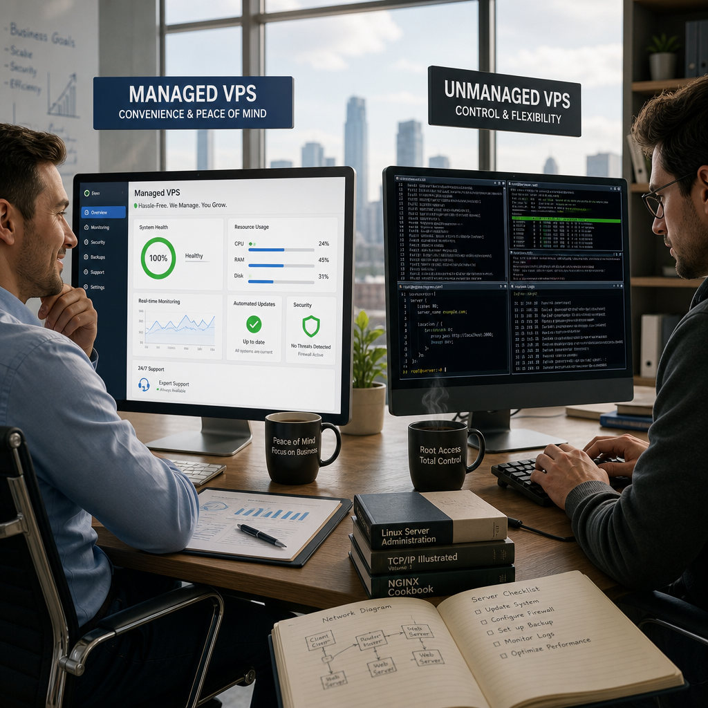 Managed vs Unmanaged VPS