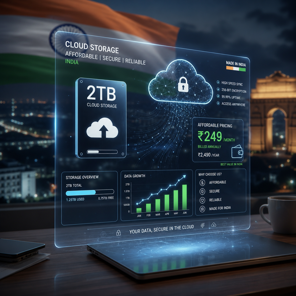 2TB cloud storage